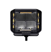 Load image into Gallery viewer, Go Rhino 750700322FCS Blackout Combo Series - SIDELINE 4x3 LED Cube Flood Lights, Pair, w/Amber LEDs