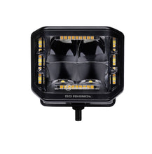 Load image into Gallery viewer, Go Rhino 750700322SCS Blackout Combo Series - SIDELINE 4x3 LED Cube Spot Lights, Pair, w/Amber LEDs