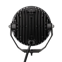 Load image into Gallery viewer, Go Rhino 750800711DRS Blackout Series - MAXROUND 7" LED Driving Light with Daytime Running Lights