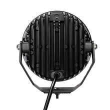 Load image into Gallery viewer, Go Rhino 750800711SRS Blackout Series - MAXROUND 7" LED Spot Light with Daytime Running Lights