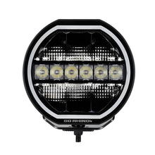 Load image into Gallery viewer, Go Rhino 751440911CRS Blackout Series - MAXLINE 9" LED Hi/Low Beam with Multi Daytime Running Light