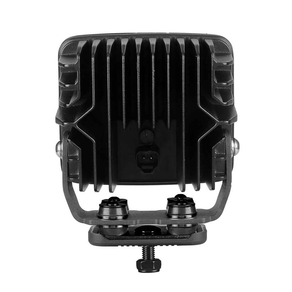Go Rhino 751800523FCS Bright Series - Square 5" Rectangular LED Flood Lights, Pair
