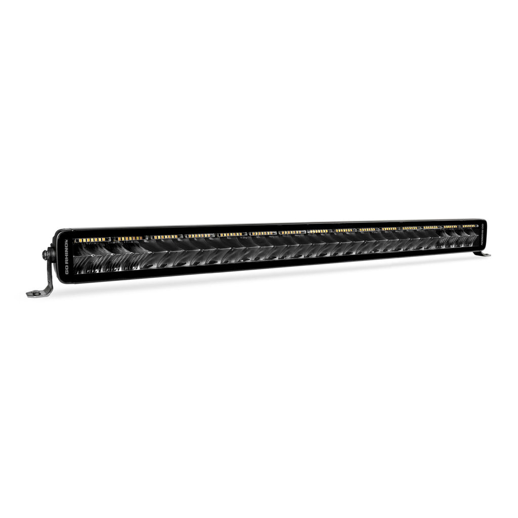 Go Rhino 753003012CDS Blackout Combo Series - DOUBLELINE 30" Double Row Light Bar w/Amber LEDs