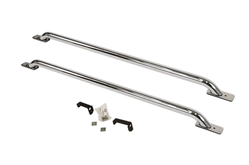 Go Rhino 8040C Stake Pocket Bed Rails for Select Chevrolet Silverado 1500, GMC Sierra