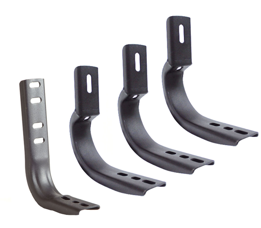 Go Rhino 6840406 6" OE Xtreme Wheel-to-Wheel Side Steps - Diesel - BRACKET KIT ONLY for Select Chevrolet Silverado HD, Chevrolet Silverado HD, GMC Sierra HD, GMC Sierra HD