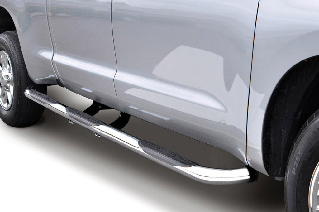 Go Rhino 61147PS 6000 Series Side Steps W/Mounting Brackets Kit -One-Piece - Crew Cab - Short Bed for Select Dodge Ram 1500, Ram