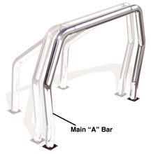 Load image into Gallery viewer, Go Rhino 98001C Bed Bar Component - "A" Additional Bar - Chrome for Select Ford F-150