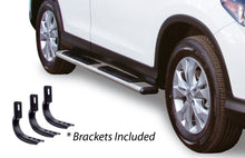 Load image into Gallery viewer, Go Rhino 685434071PS 5" OE Xtreme Low Profile Side Steps with Mounting Brackets Kit for Select Nissan Rogue