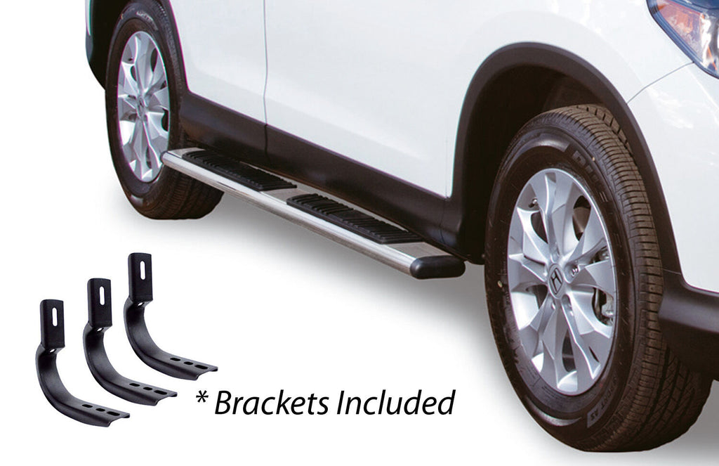 Go Rhino 685490367PS 5" OE Xtreme Low Profile Side Steps with Mounting Brackets Kit for Select Kia Sportage