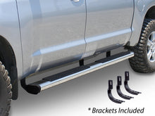 Load image into Gallery viewer, Go Rhino 686441580CC 6" OE Xtreme Composite SideSteps Kit - 80" Long Chrome + Brackets for Select Toyota Tundra