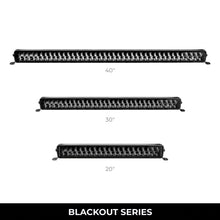 Load image into Gallery viewer, Go Rhino 754004011CDS Blackout Series - DOUBLELINE 40" Double Row Light Bar
