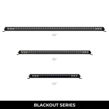 Load image into Gallery viewer, Go Rhino 751052001CSS Blackout Series - SINGLELINE 20" Single Row LED Light Bar