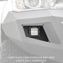 Load image into Gallery viewer, Go Rhino 241731T BR5/BR10 Front Light Plates (3x3 Flush Mount) for Select Chevrolet Silverado 1500, Chevrolet Silverado HD, Chevrolet Silverado HD, Dodge Ram 2500, Dodge Ram 3500, Ford F-150, Ford F-250 Super Duty, Ford F-350 Super Duty, Ford F-450 Super