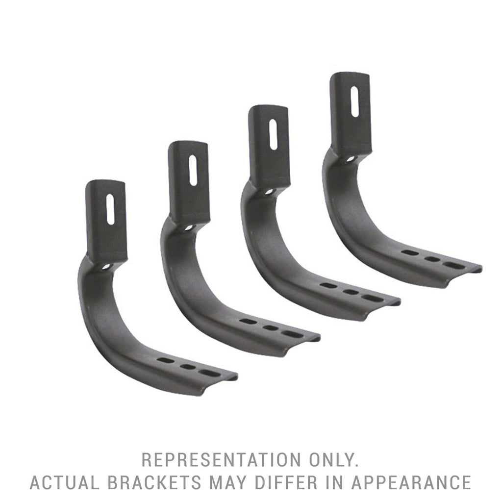 Go Rhino 6845165 OE Xtreme Cab Length Side Steps - MOUNTING BRACKETS ONLY for Select Jeep Gladiator