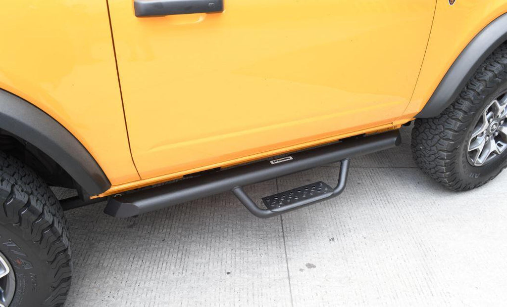 Go Rhino D224926T Dominator Xtreme D2 Side Steps with Rocker Panel Mounting Bracket Kit for Select Jeep Wrangler, Jeep Wrangler JK