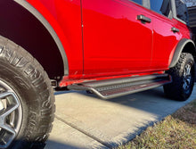 Load image into Gallery viewer, Go Rhino D14129T Dominator Xtreme D1 Side Steps with Rocker Panel Mounting Bracket Kit for Select Ford Bronco