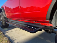 Load image into Gallery viewer, Go Rhino D14129T Dominator Xtreme D1 Side Steps with Rocker Panel Mounting Bracket Kit for Select Ford Bronco
