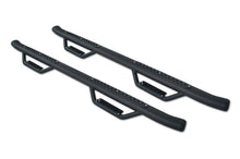 Load image into Gallery viewer, Go Rhino D44048T Dominator D4 Cab-Length Side Steps W/Mounting Brackets - Gas - Crew Cab Only for Select Chevrolet Silverado 1500, Chevrolet Silverado LD, Chevrolet Silverado HD, Chevrolet Silverado HD, GMC Sierra 1500, GMC Sierra Limited, GMC Sierra HD,
