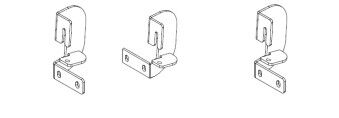Go Rhino D64052TK Dominator Xtreme D1 D2 D6 DSS DT Side Steps - MOUNTING BRACKETS ONLY for Select Chevrolet Silverado 1500, Chevrolet Silverado HD, Chevrolet Silverado HD, GMC Sierra 1500, GMC Sierra HD, GMC Sierra HD