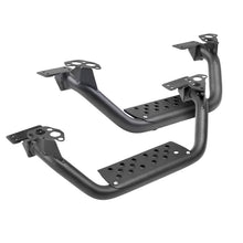 Load image into Gallery viewer, Go Rhino D6410000T 4" Drop Steps for Dominator Xtreme D6, Pair - Textured Powder Coat for Select Chevrolet Colorado, Chevrolet Silverado 1500, Chevrolet Silverado LD, Chevrolet Silverado LTD, Chevrolet Silverado HD, Chevrolet Silverado HD, Dodge Ram