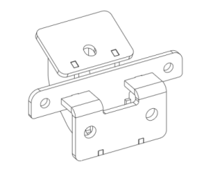 Go Rhino D64129TK Dominator Xtreme D1 D2 D6 DSS DT Side Steps - MOUNTING BRACKETS ONLY for Select Ford Bronco