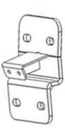 Load image into Gallery viewer, Go Rhino D64299TK Dominator Xtreme D1 D2 D6 DSS DT Side Steps - MOUNTING BRACKETS ONLY for Select Dodge Ram 1500, Ram 1500, Ram Classic