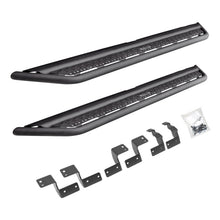 Load image into Gallery viewer, Go Rhino D64425T Dominator Xtreme D6 Side Steps with Rocker Panel Mounting Brackets Kit for Select Toyota 4Runner