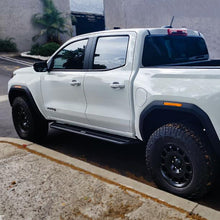 Load image into Gallery viewer, Go Rhino DSS4235T Dominator Xtreme DSS Side Steps with Rocker Panel Mounting Bracket Kit for Select Chevrolet Colorado, GMC Canyon