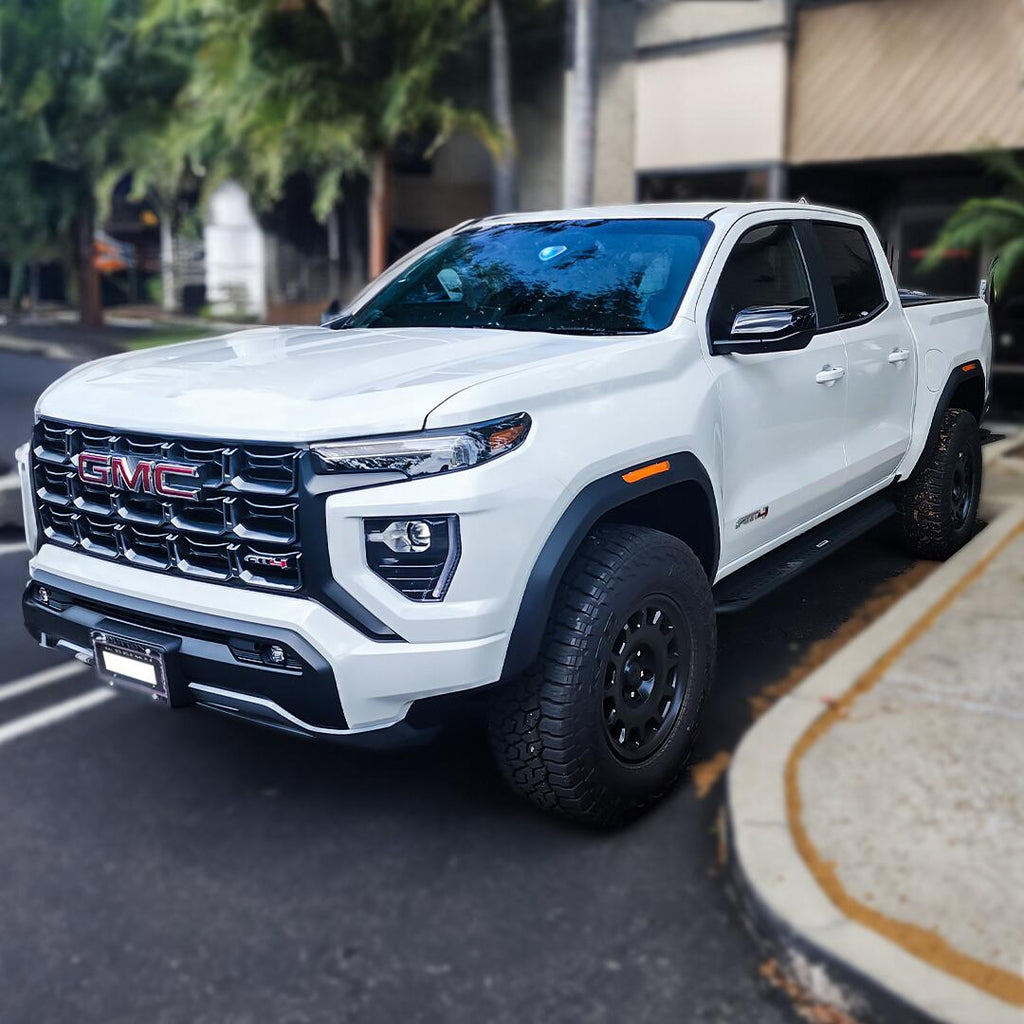 Go Rhino DSS4235T Dominator Xtreme DSS Side Steps with Rocker Panel Mounting Bracket Kit for Select Chevrolet Colorado, GMC Canyon