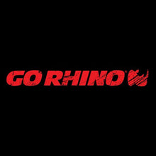 Load image into Gallery viewer, Go Rhino EX0380L Go Rhino Splatter Logo Tee, Red on Black, Large