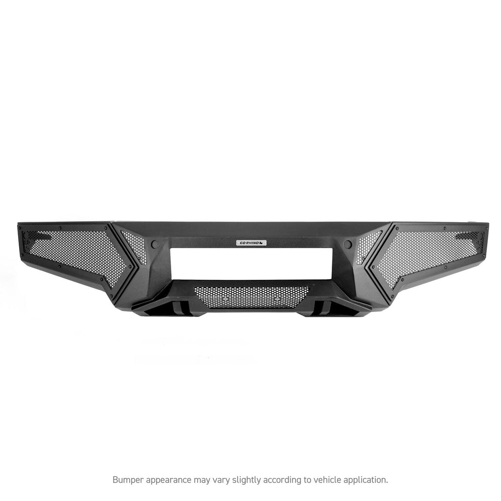 Go Rhino 34130T Element Front Bumper with Fixed Light Bar Mount for Select Ram