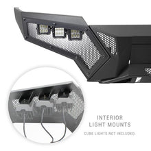 Load image into Gallery viewer, Go Rhino 343921T Element Front Bumper with Power Actuated Hide-Away Light Bar Mount for Select Toyota Tacoma
