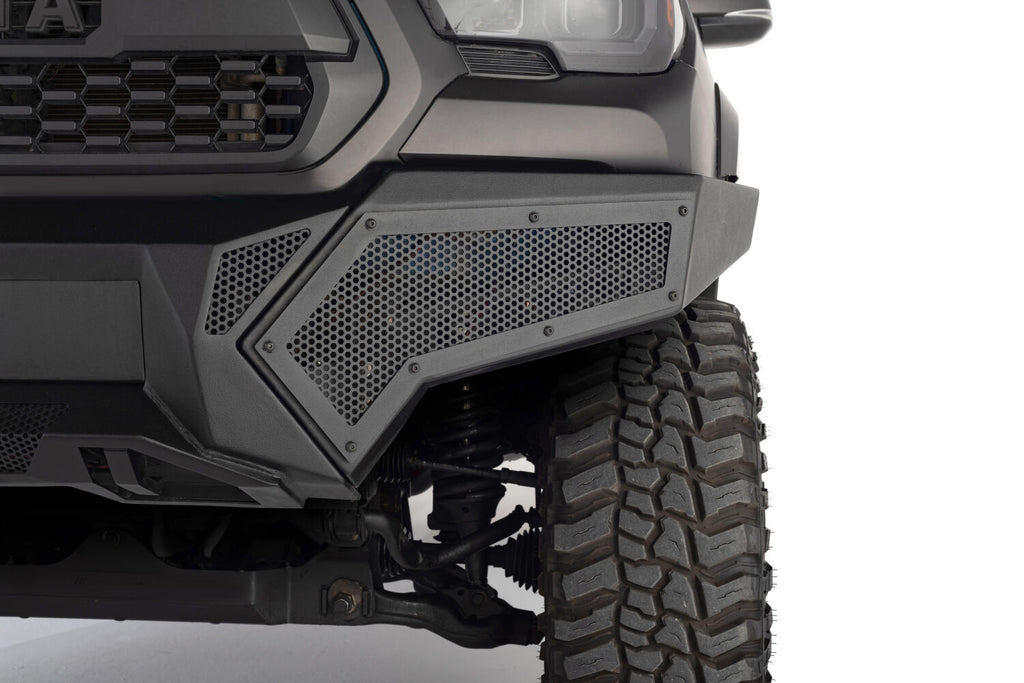 Go Rhino 343891T Element Front Bumper with Power Actuated Hide-Away Light Bar Mount for Select Toyota Tacoma