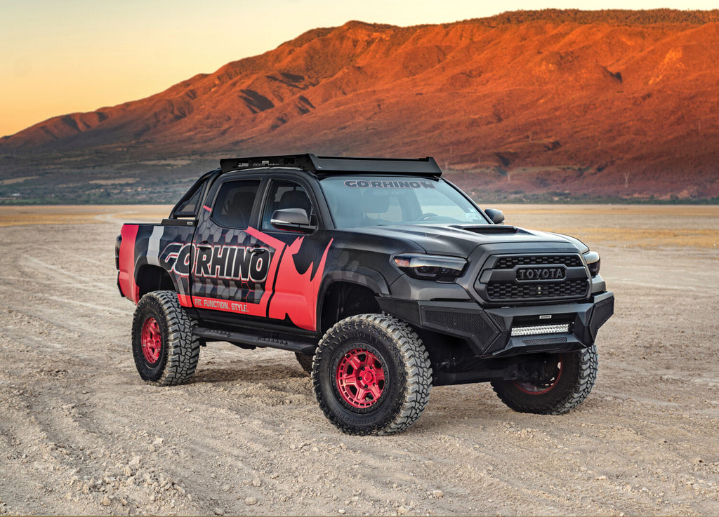 Go Rhino 34389T Element Front Bumper with Fixed Light Bar Mount for Select Toyota Tacoma