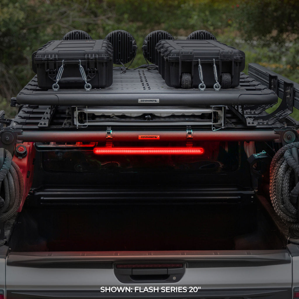 Go Rhino 750002014CBS Flash Series - 20" Multi-Function Slim LED Light Bar - White/Amber/Red