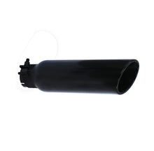 Load image into Gallery viewer, Go Rhino GRT234414B Black Powder Coated Stainless Steel Exhaust Tip