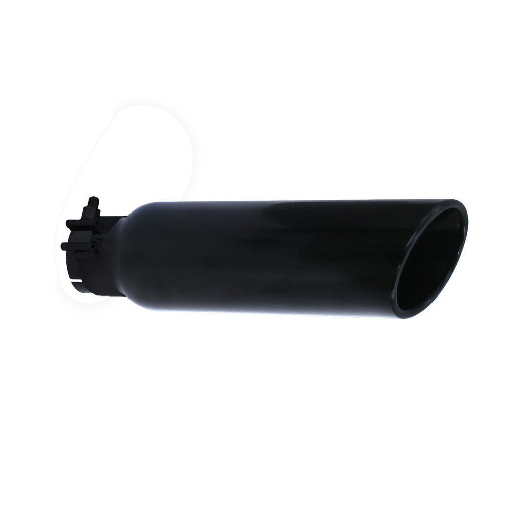 Go Rhino GRT35514B Black Powder Coated Stainless Steel Exhaust Tip