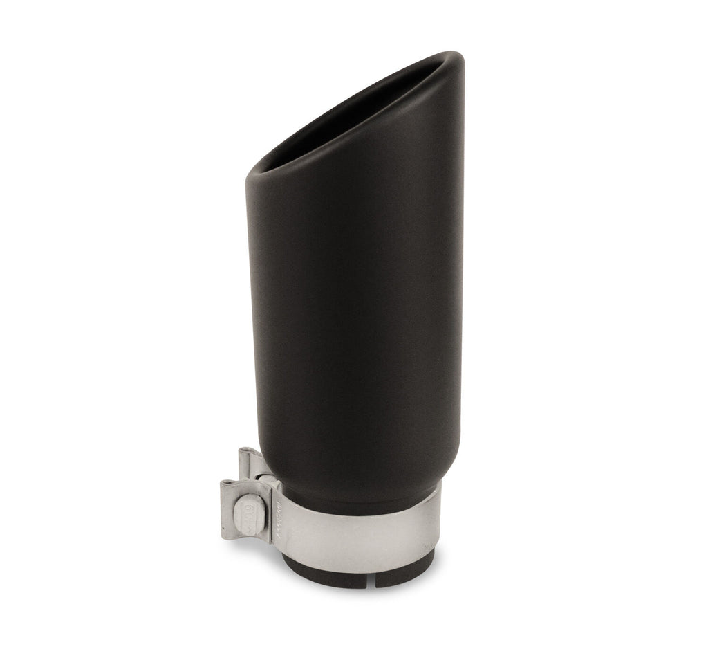 Go Rhino GRT3410B Black Powder Coated Stainless Steel Exhaust Tip