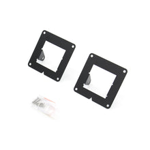 Load image into Gallery viewer, Go Rhino 241742T BR5.5/BR6/BR10.5/BR11 Light Plates (3x3 Surface Mount) Excludes Go Rhino Lights for Select Chevrolet Colorado, Chevrolet Silverado 1500, Chevrolet Silverado LD, Chevrolet Silverado LTD, Chevrolet Silverado HD, Chevrolet Silverado HD,