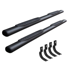 Load image into Gallery viewer, Go Rhino 104435180T 4" 1000 Series Side Steps with Mounting Bracket Kit for Select Nissan TITAN