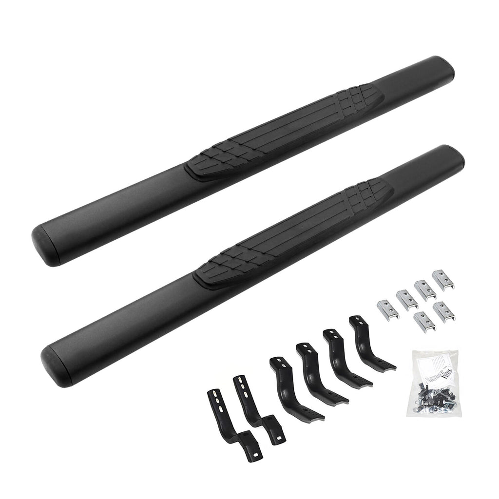 Go Rhino 684441552T 4" OE Xtreme Side Steps with Mounting Brackets Kit for Select Toyota Tundra