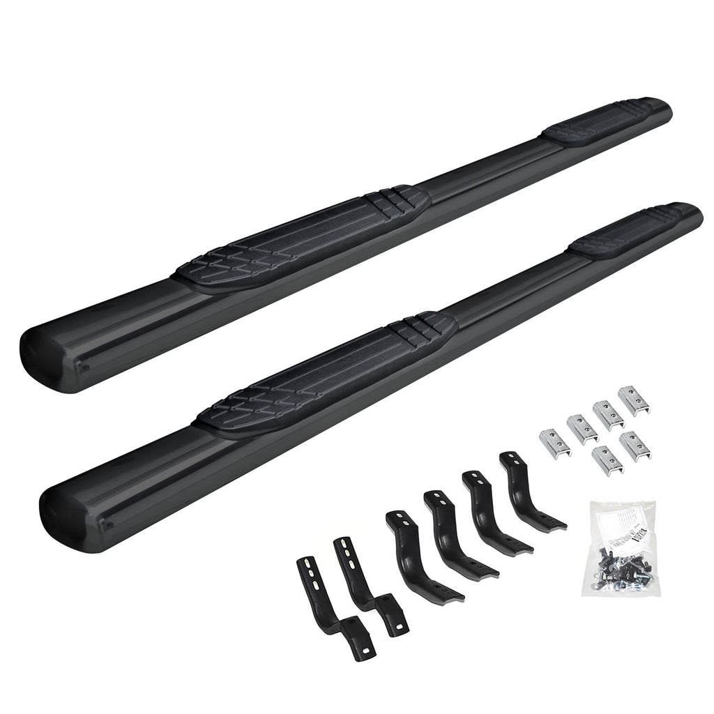 Go Rhino 684413675T 4" OE Xtreme Side Steps with Mounting Brackets Kit for Select Ford Explorer