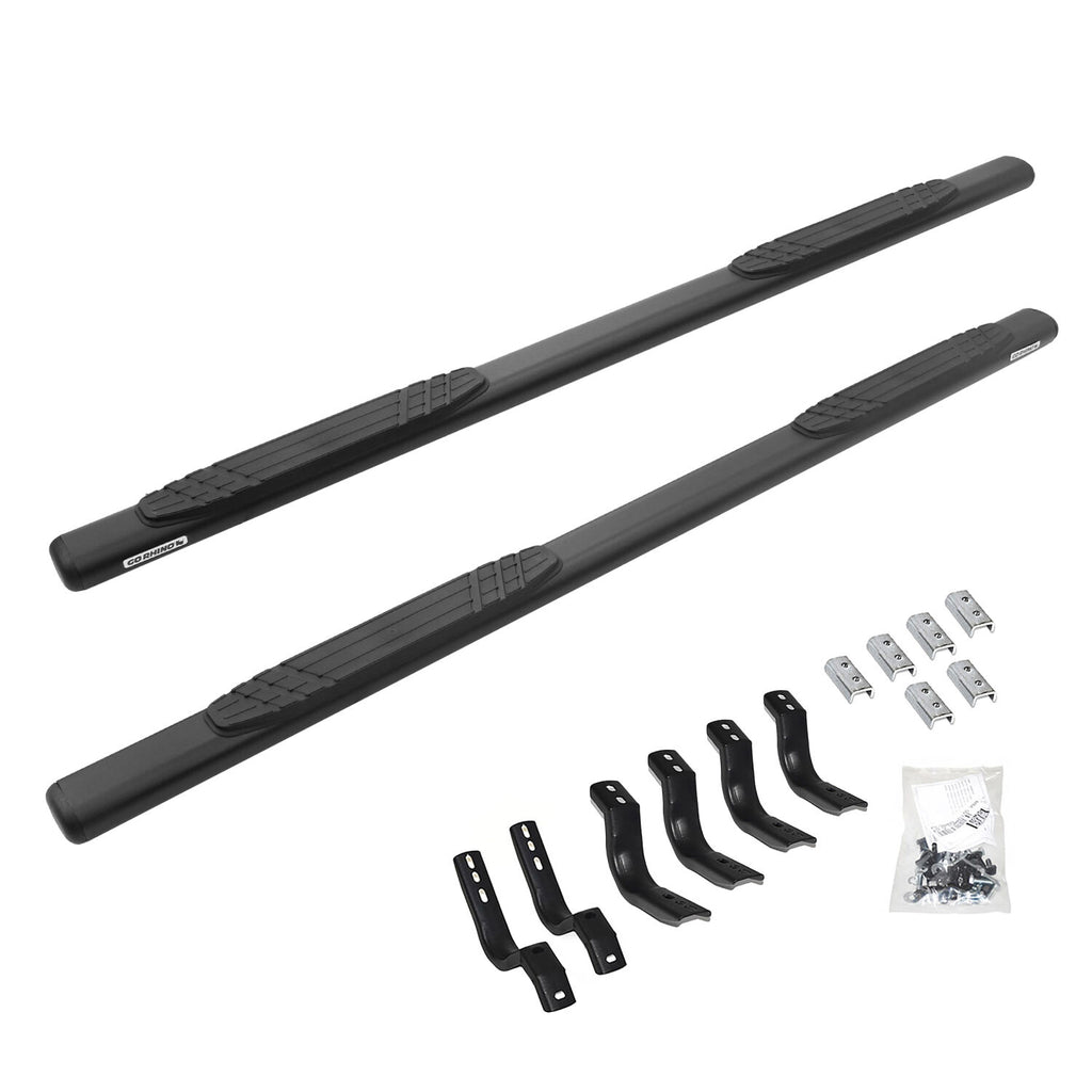 Go Rhino 684439987T 4" OE Xtreme Side Steps with Mounting Brackets Kit for Select Ram 1500, Ram Classic