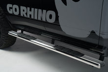 Load image into Gallery viewer, Go Rhino 105439987PS 5" 1000 Series Side Steps with Mounting Brackets Kit for Select Ram 1500, Ram Classic