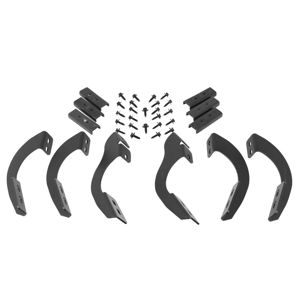 Go Rhino 6944255 RB10/RB20 Running Boards - MOUNTING BRACKETS ONLY for Select Toyota 4Runner