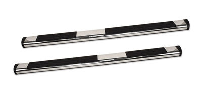 Go Rhino 686404680CC 6" OE Xtreme Composite SideSteps Kit + 4 Brackets Per Side (Gas Only) for Select Chevrolet Silverado 1500, Chevrolet Silverado LD, Chevrolet Silverado HD, Chevrolet Silverado HD, GMC Sierra 1500, GMC Sierra Limited