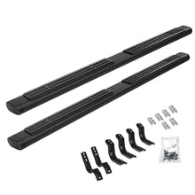 Load image into Gallery viewer, Go Rhino 686404687T 6" OE Xtreme Side Steps with Mounting Brackets Kit for Select Chevrolet Silverado 1500, Chevrolet Silverado HD, Chevrolet Silverado HD, GMC Sierra 1500, GMC Sierra HD, GMC Sierra HD