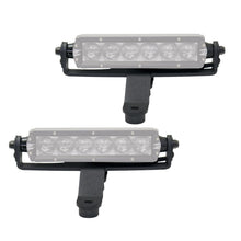 Load image into Gallery viewer, Go Rhino 730060T XE Windshield Cowl Light Mounts, Pair, for Jeep JL/JT, Fits 6" Sngle Row LED Bar for Select Jeep Gladiator, Jeep Wrangler