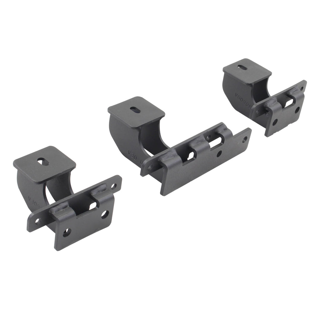 Go Rhino D64506BTK Dominator Xtreme D1 D2 D6 DSS DT Side Steps - MOUNTING BRACKETS ONLY for Select Jeep Wrangler