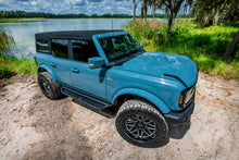 Load image into Gallery viewer, Go Rhino D14129T Dominator Xtreme D1 Side Steps with Rocker Panel Mounting Bracket Kit for Select Ford Bronco